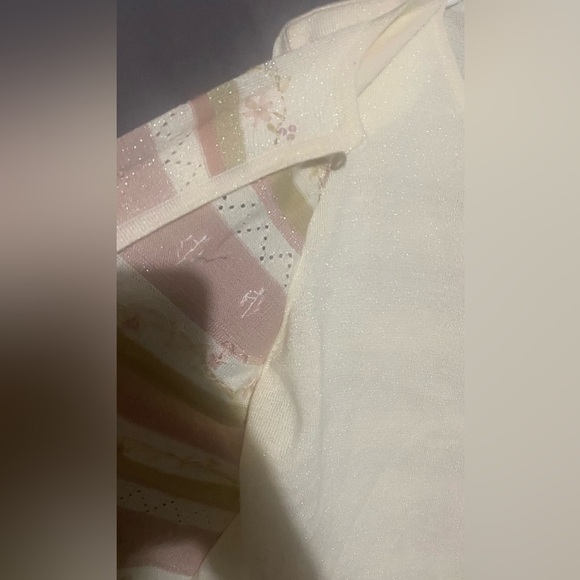 Alfred Dunner Cardigan set sz M Sparkley Embroidered Beaded - Picture 5 of 7